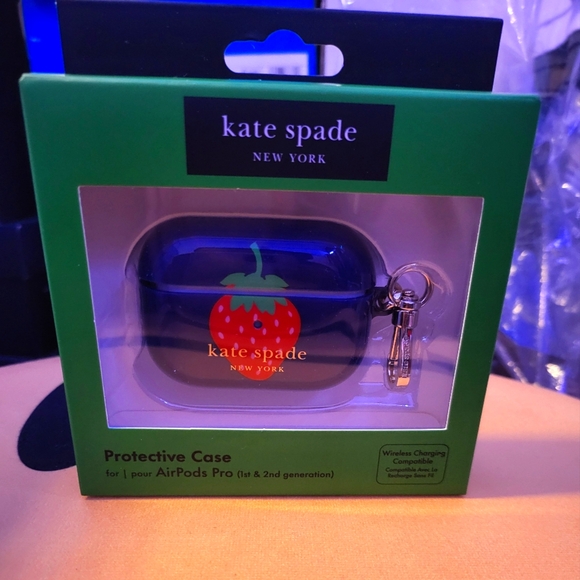 kate spade Other - kate spade Blue AirPods Pro Case